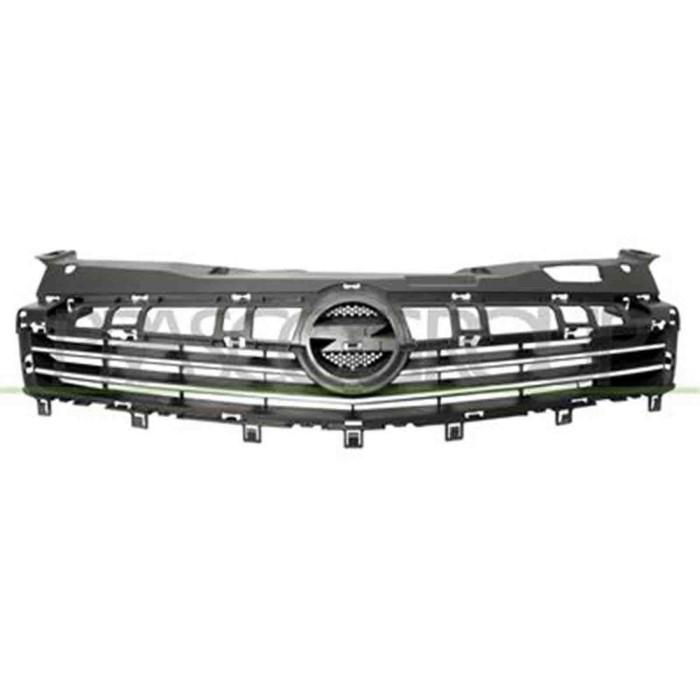 OP4142001_1.JPG Griglia Radiatore Nera Per Opel/vauxhall Astra H (a04) Dal 2007 Al 2009
