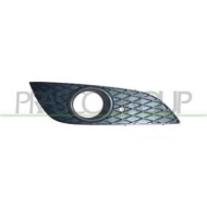 Griglia Destra Paraurti Nera Per Opel/vauxhall Astra H (a04) Dal 2007 Al 2009
