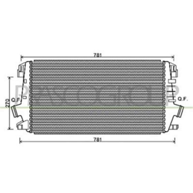 OP414N002_1.JPG Intercooler Per Opel/vauxhall Astra H (a04) Dal 2007 Al 2009