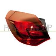 Fanale Posteriore Sinistro Esterno Senza Porta Lampada Per Opel/vauxhall Astra J (p10) Dal 2009 Al 2011