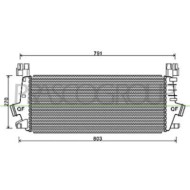 Intercooler Per Opel/vauxhall Astra J (p10) Dal 2009 Al 2011