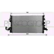 OP420R001_2.JPG Radiatore Per Opel/vauxhall Astra K (b16) Dal 2015 Al 2019