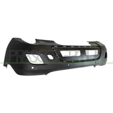 OP7001061_2.JPG Paraurti Posteriore Nero Con Fori Pdc Per Opel/vauxhall Mokka Dal 2013 Al 2016