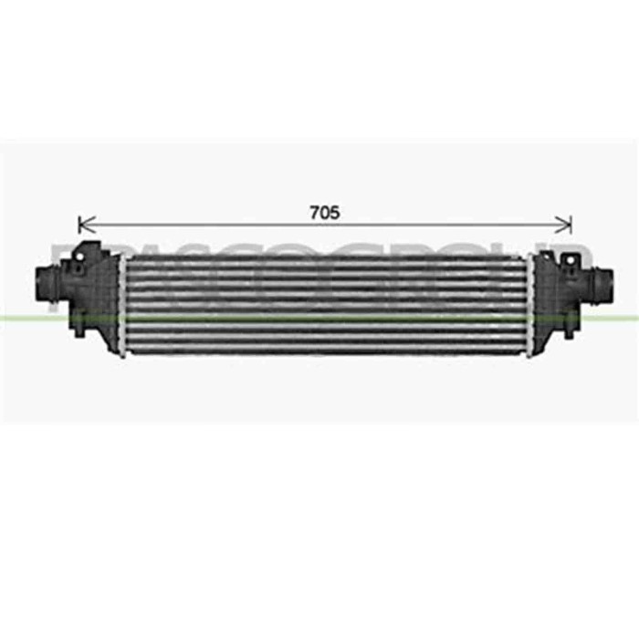 OP700N003_2.JPG Intercooler Per Opel/vauxhall Mokka Dal 2013 Al 2016