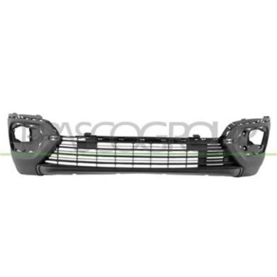 OP9121021_1.JPG Paraurti Anteriore Inferiore Nero Goffrato Per Opel/vauxhall Combo E Van Dal 2018