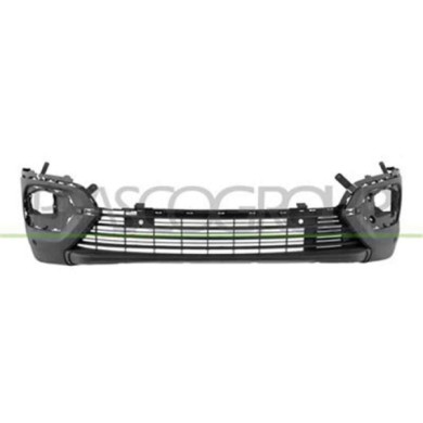 OP9121031_1.JPG Paraurti Anteriore Inferiore Nero Goffrato Per Opel/vauxhall Combo E Van Dal 2018