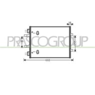 Condensatore Per Opel/vauxhall Vivaro Dal 2007 Al 2014