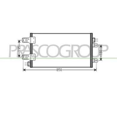 OP954C002_1.JPG Condensatore Per Opel/vauxhall Movano Dal 2010 Al 2014