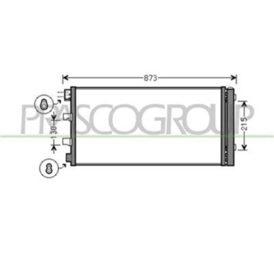 OP954C003_1.JPG Condensatore Per Opel/vauxhall Movano Dal 2010 Al 2014