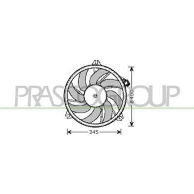 PG009F001_1.JPG Ventola Per Peugeot 206 Dal 1998 Al 2009