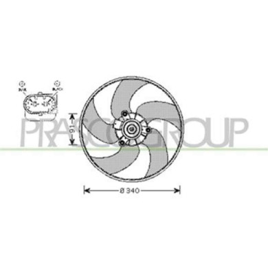 PG009F002_1.JPG Ventola Per Peugeot 206 Dal 1998 Al 2009