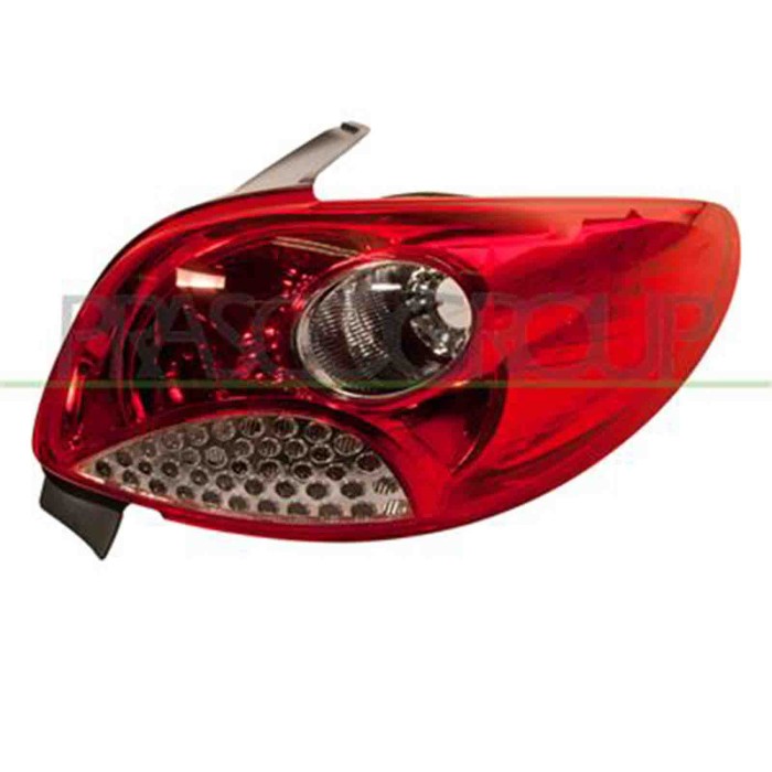 GUIDA_ALLA_SCELTA.JPG Fanale Posteriore Destro Senza Porta Lampada Per Peugeot 206 Plus Dal 2009 Al 2013