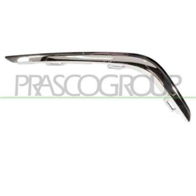 GUIDA_ALLA_SCELTA.JPG Profilo Cromato Destro Griglia Paraurti Anteriore Per Peugeot 107 Dal 2012 Al 2013