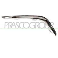 Profilo Cromato Destro Griglia Paraurti Anteriore Per Peugeot 107 Dal 2012 Al 2013