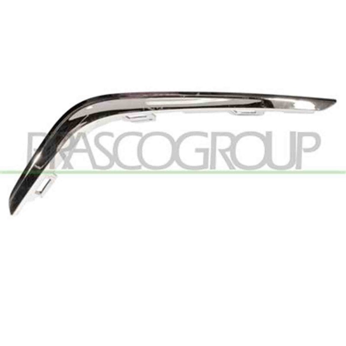 GUIDA_ALLA_SCELTA.JPG Profilo Cromato Sinistro Griglia Paraurti Anteriore Per Peugeot 107 Dal 2012 Al 2013