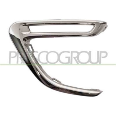 GUIDA_ALLA_SCELTA.JPG Modanatura Griglia Inferiore Destra Cromata Per Peugeot 108 Dal 2014