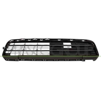 PG2062120_1.JPG Griglia Centrale Paraurti Nera Per Peugeot 108 Dal 2014