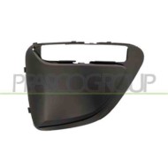 Griglia Sinistra Paraurti Nera Con Fori Cornice Per Peugeot 108 Dal 2014