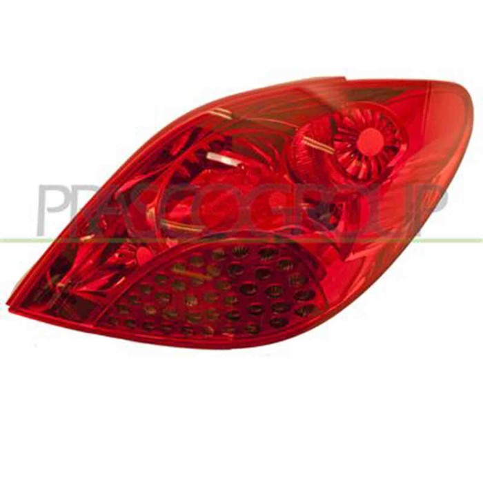 GUIDA_ALLA_SCELTA.JPG Fanale Posteriore Destro Senza Porta Lampada Per Peugeot 207 Dal 2006 Al 2009