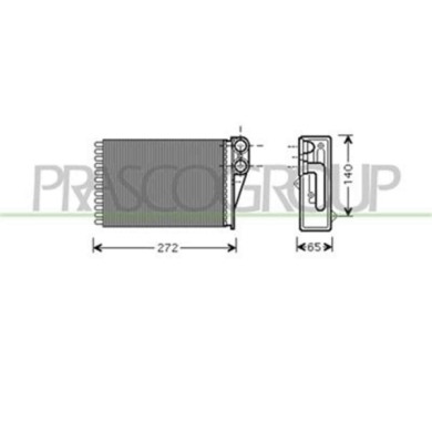 PG320H001_1.JPG Riscaldatore Per Peugeot 207 Dal 2006 Al 2009