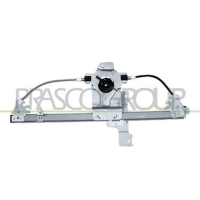PG320W011_1.JPG Meccanismo Alzacristallo Anteriore Destro Per Peugeot 207 Dal 2006 Al 2009