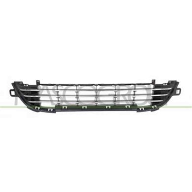 PG3242131_2.JPG Griglia Inferiore Con Modanature Cromate Per Peugeot 207 Dal 2009 Al 2012