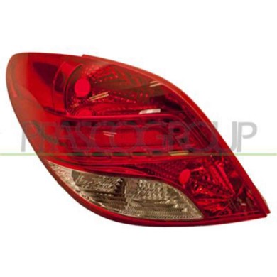 GUIDA_ALLA_SCELTA.JPG Fanale Posteriore Sinistro Senza Porta Lampada Per Peugeot 207 Dal 2009 Al 2012