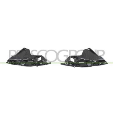 GUIDA_ALLA_SCELTA.JPG Kit Staffe Paraurti Anteriore(destra+sinistra) Per Peugeot 208 Dal 2019