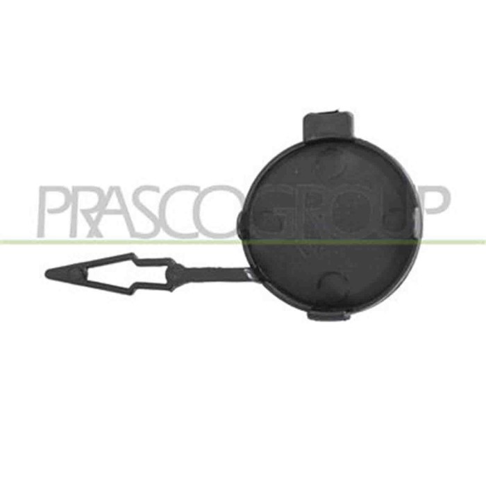 PG3301296_1.JPG Tappo Coprigancio Traino Posteriore Nero Lucido Per Peugeot 208 Dal 2019