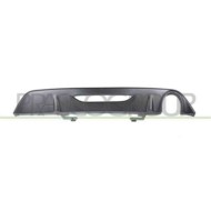 Spoiler Paraurti Posteriore Nero Goffrato Per Peugeot 208 Dal 2019