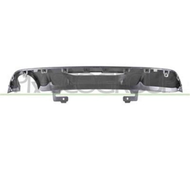 PG3301871_1.JPG Spoiler Paraurti Posteriore Nero Lucido Con Scarico Singolo A Destra Per Peugeot 208 Dal 2019