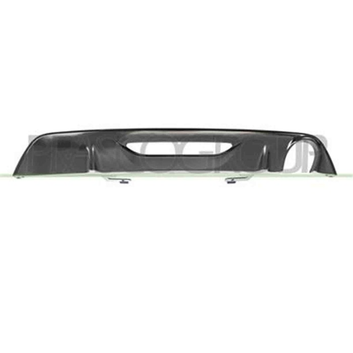PG3301871_2.JPG Spoiler Paraurti Posteriore Nero Lucido Con Scarico Singolo A Destra Per Peugeot 208 Dal 2019