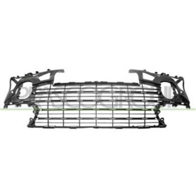 PG4222110_1.JPG Griglia Centrale Paraurti Anteriore Per Peugeot 307 Dal 2005 Al 2009