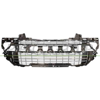 PG4242130_1.JPG Griglia Centrale Cromata Paraurti Anteriore Per Peugeot 308 (t7) Dal 2007 Al 2011