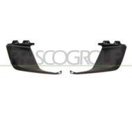 Kit Griglie Paraurti Anteriore Con Sede Fendi (destra+sinistra) Per Peugeot 308 (t7) Dal 2011 Al 2013