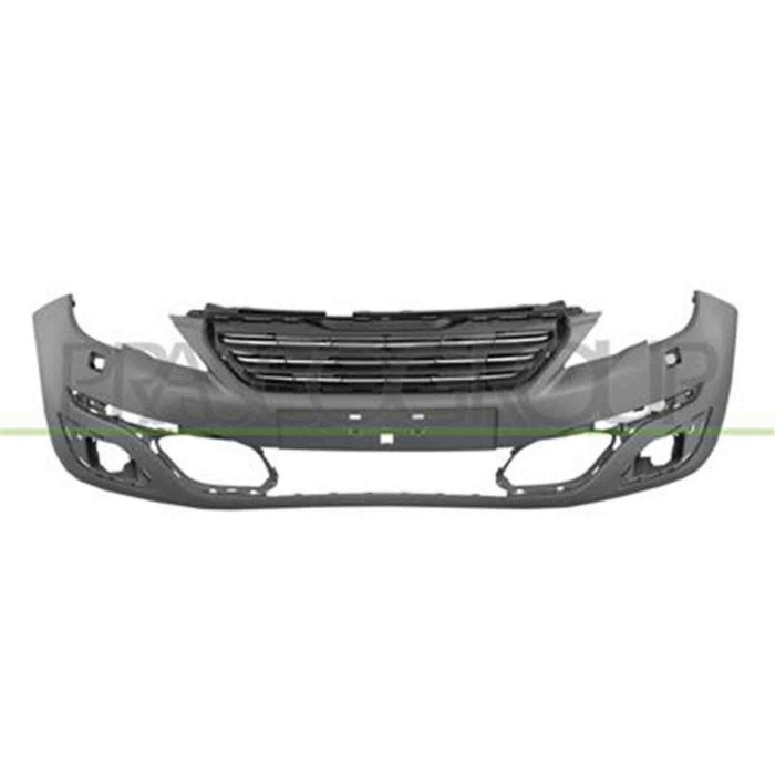 PG4281042_1.JPG Paraurti Anteriore Con Primer Con Fori Lavafari Per Peugeot 308 (t9) Dal 2013 Al 2017