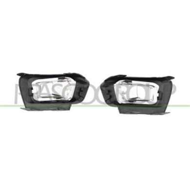 PG4302125_1.JPG Kit Griglie Paraurti Anteriore Nera Goffrata Con Sede Fendi Per Peugeot 308 (t9) Dal 2017 Al 2021
