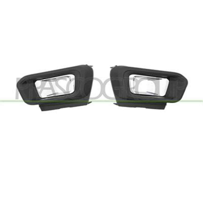 PG4302125_2.JPG Kit Griglie Paraurti Anteriore Nera Goffrata Con Sede Fendi Per Peugeot 308 (t9) Dal 2017 Al 2021