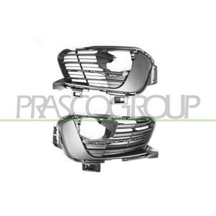 GUIDA_ALLA_SCELTA.JPG Kit Griglie Paraurti Anteriore Con Sede Fendi (destra+sinistra) Per Peugeot 308 (t9) Dal 2017 Al 2021