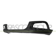 Paraurti Anteriore Inferiore Nero/goffrato Con Fori Cornici Per Peugeot 2008 Dal 2013 Al 2016