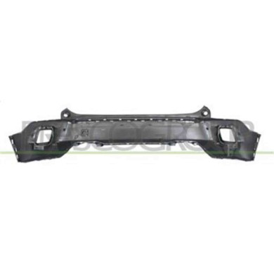 PG5041051_3.JPG Paraurti Posteriore Inferiore Nero Goffrato Per Peugeot 2008 Dal 2019 Al 2023