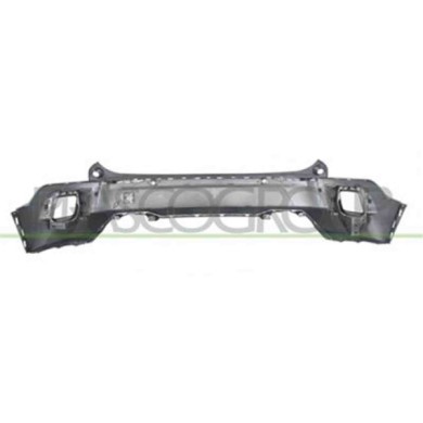 PG5041061_3.JPG Paraurti Posteriore Inferiore Nero Goffrato Per Peugeot 2008 Dal 2019 Al 2023