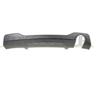 Spoiler Paraurti Posteriore Nero Goffrato Per Peugeot 2008 Dal 2019 Al 2023