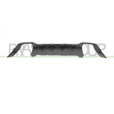 PG5041872_1.JPG Spoiler Paraurti Posteriore Nero Lucido Con Scarico Doppio A Destra E A Sinistra Per Peugeot 2008 Dal 2019 Al 20