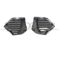 PG5042125_1.JPG Kit Griglie Paraurti Anteriore Nera Goffrata (destra+sinistra) Per Peugeot 2008 Dal 2019 Al 2023
