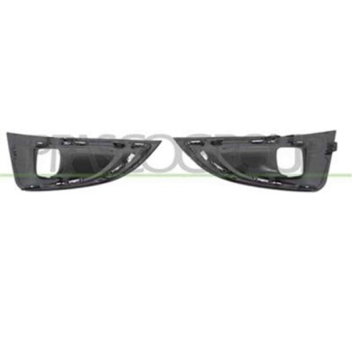 PG5242145_1.JPG Kit Griglie Paraurti Anteriore Nere Con Sede Fendi (destra+sinistra) Per Peugeot 3008 Dal 2017 Al 2020