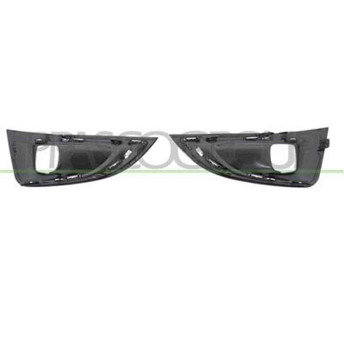 PG5242145_1.JPG Kit Griglie Paraurti Anteriore Nere Con Sede Fendi (destra+sinistra) Per Peugeot 3008 Dal 2017 Al 2020