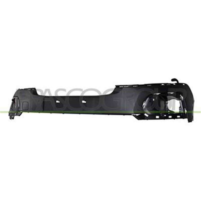 PG8001001_2.JPG Paraurti Anteriore Centrale Nero Goffrato Per Peugeot Rifter Dal 2018