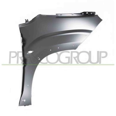 PG8003014_1.JPG Parafango Anteriore Sinistro Con Fori Lucciola E Parafanghino Per Peugeot Rifter Dal 2018