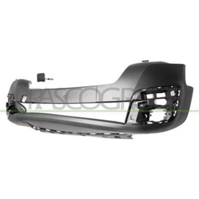 PG9121001_1.JPG Paraurti Anteriore Nero Per Citroen Berlingo Dal 2015 Al 2018
